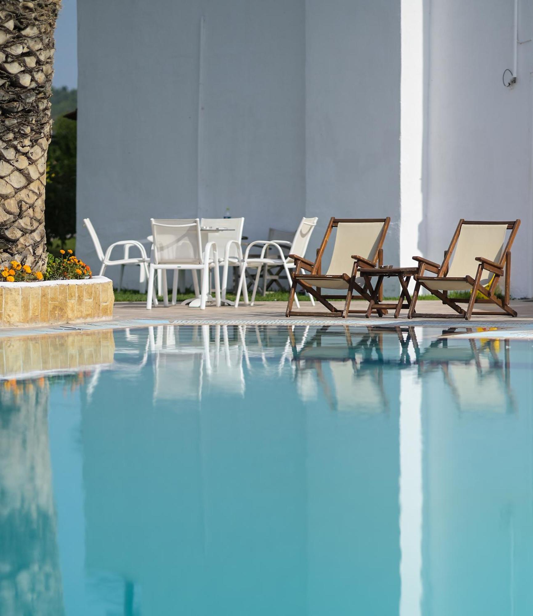 Estia Hotel Фурка Экстерьер фото